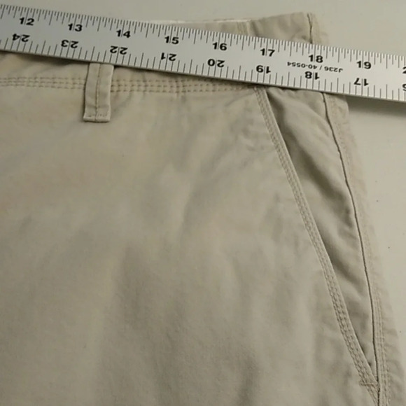 DOCKERS CLASSIC KHAKI 4 POCKET 100% COTTON  SHORTS - Picture 6 of 10
